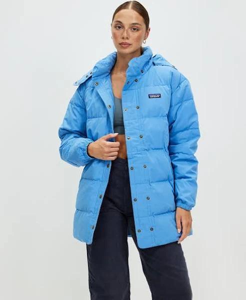 Patagonia Women's Cotton Down Parka - Blue Bird / S