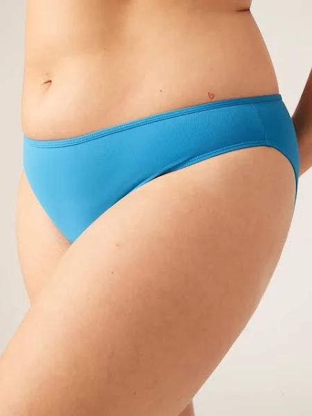 Modibodi Period Swimwear Bikini Brief Light-Moderate / Oasis Blue / 18/2XL