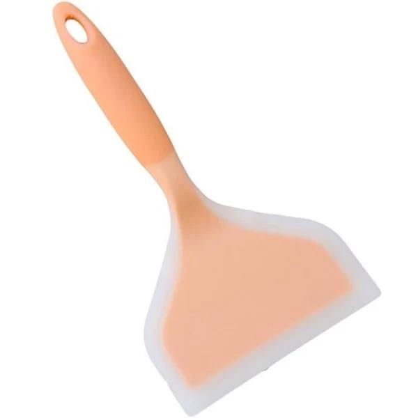 Moms Hand Silicone Spatula Medium Turner Silicone Pancakes Fried Shovel Nonstick