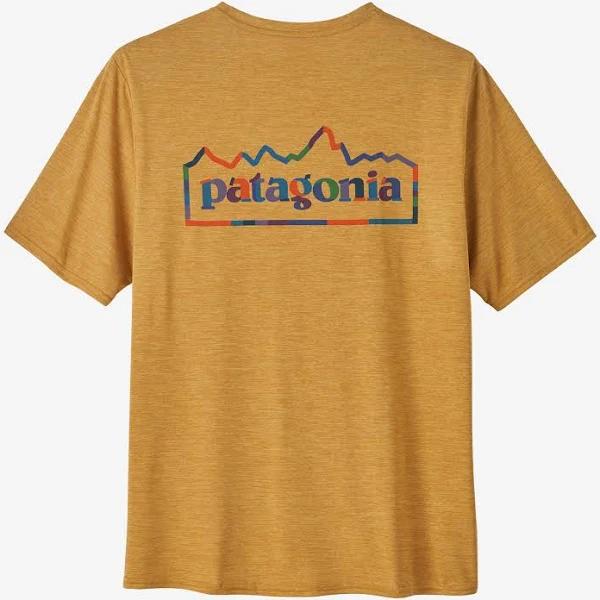 Patagonia M's Cap Cool Daily Graphic Shirt Unity Fitz: Beeswax Tan X-Dye / XL