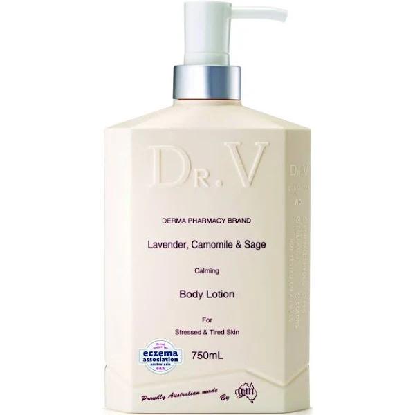 Dr V Lavender, Camomile & Sage Calming Body Lotion 750ml