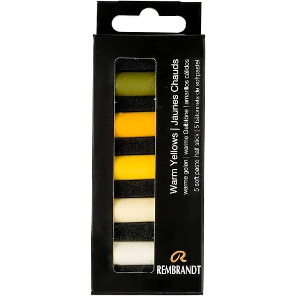 Rembrandt - Mini Soft Pastels - 5 PC Sets (16 Sets to Choose From) Warm Yellows