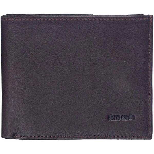 Pierre Cardin Italian Leather Mens Wallet / Brown