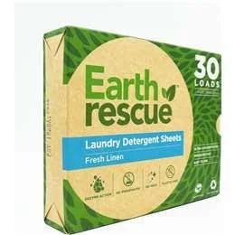 Earth Rescue Laundry Detergent Sheets Fresh Linen 30 Pack