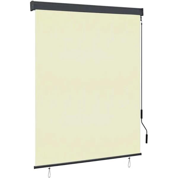 vidaXL 140 x 250cm Outdoor Roller Blind - Cream