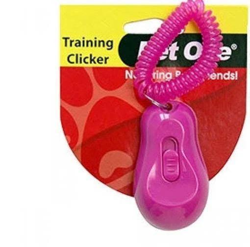 Pet One Training Clicker - Pink