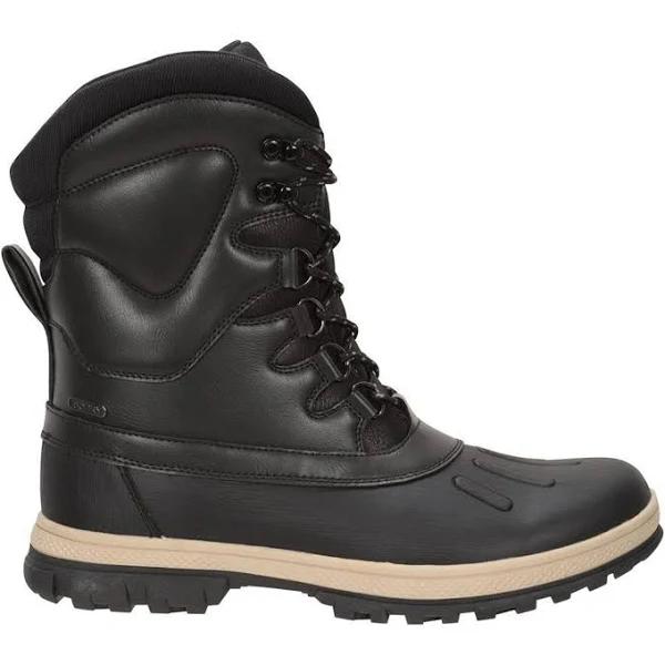 Mountain Warehouse Mens Arctic Thermal Snow Boots Black 8 UK