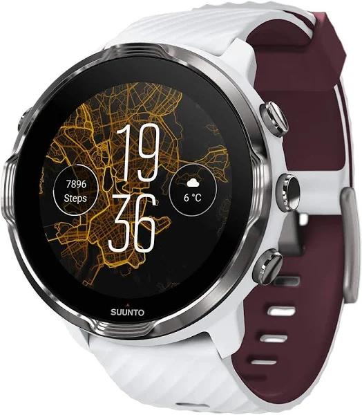 Suunto 7 White Burgundy