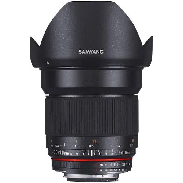 Samyang 16mm f/2.0 Ed As UMC CS (Fuji X) Lens