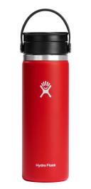 Hydro Flask 20 oz Wide Mouth with Flex SIP Lid Stainless Steel Reusable Water Bottle Goji - Vacuum Insulated, Dishwasher Safe, BPA-Free, Non-toxic