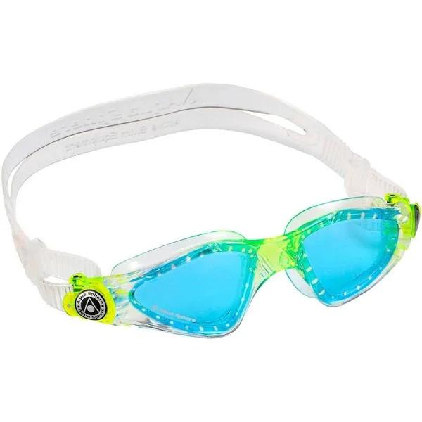 Aquasphere Kayenne Jun Swim Goggle - Translucent/Bright Green - Swimoutlet.com