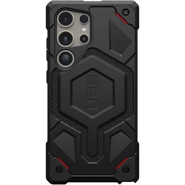 UAG Monarch Case for Samsung Galaxy S24 Ultra - Kevlar Black