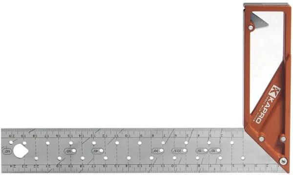 Kapro 300mm Cast Aluminium Ledge-It Square K35330 by Total Tools