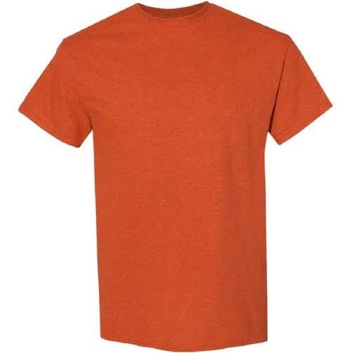 Gildan Mens Heavy Cotton Short Sleeve T-Shirt Antique Orange Mens T-Shirt