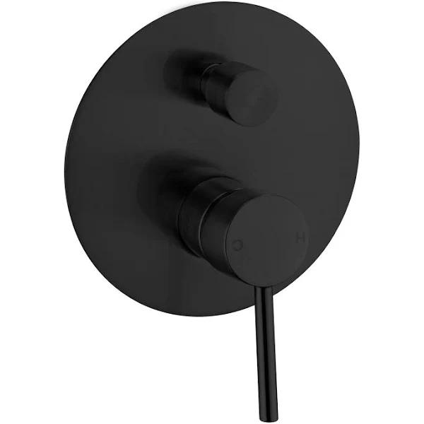 Nero Dolce Shower Mixer With Diverter Matte Black NR250809AMB