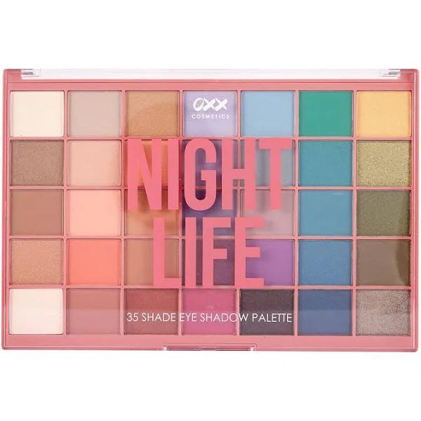 OXX Cosmetics 35 Shades Eyeshadow Palette - Night Life