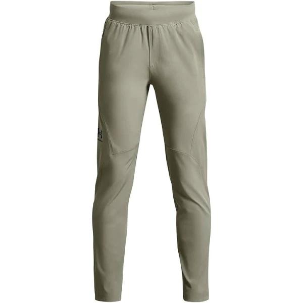 Under Armour Boys' Unstoppable Tapered Pants Green YSM