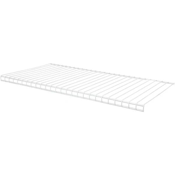 Flexi Storage Home Solutions 667 x 335mm White Double Slot Front Wire Shelf 'A'