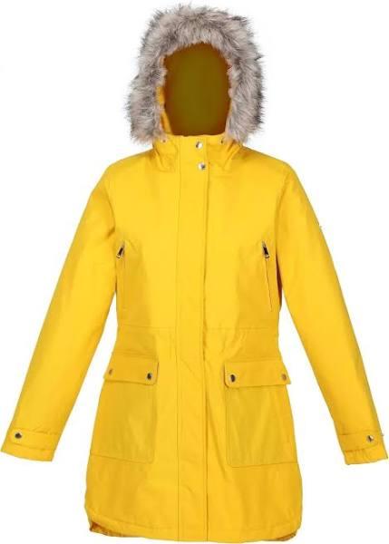 Regatta Womens/Ladies Sabinka Faux Fur Trim Parka Sunset 18 UK