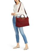 Longchamp Le Pliage Expandable Travel Bag Red