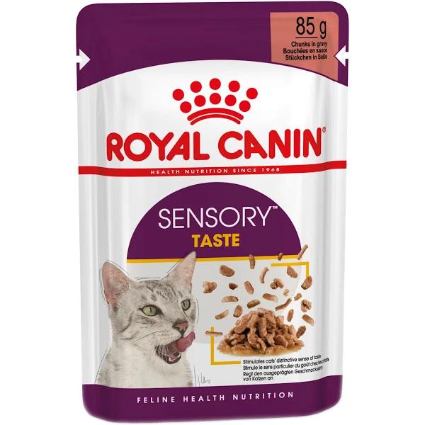 Royal Canin Sensory Taste Gravy Wet Cat Food 12 x 85g