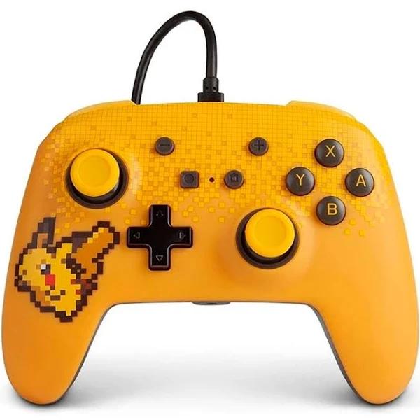 PowerA Pixel Pikachu Wired Nintendo Switch Controller