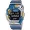 G-Shock Street Spirit Blue, Gold & Silver Graffiti Art Digital Metal Watch GM5600SS-1