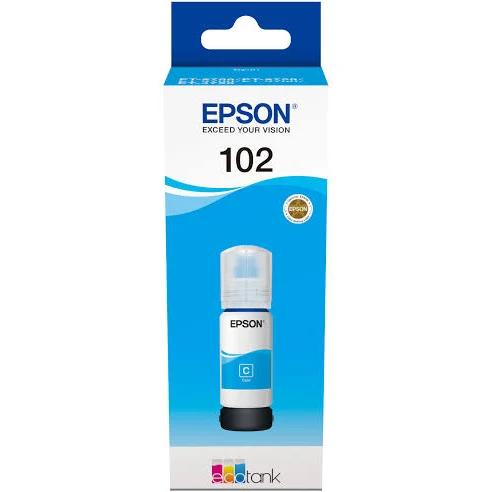 Epson 102 EcoTank Cyan Ink Bottle