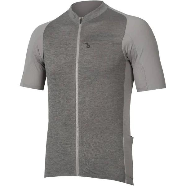 Endura GV500 Reiver Short Sleeve Jersey Fossil Grey - S