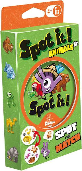 Spot It! Animals Jr. Spot The Match A Game of Observation & Quick Reflexes (Eco-Blister)