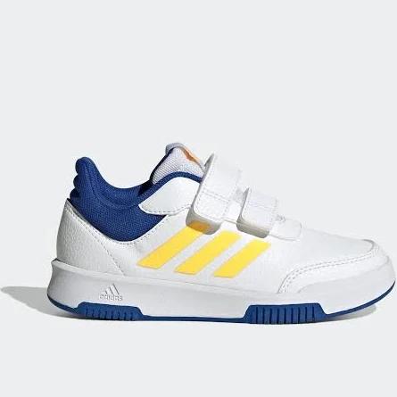 Childrens Adidas Blue/Yellow Hook and Loop Tensaur Hook and Loop Shoes