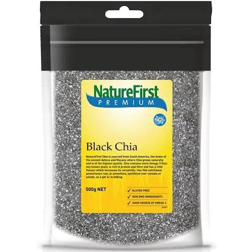 Nature First Black Chia Seeds 500g