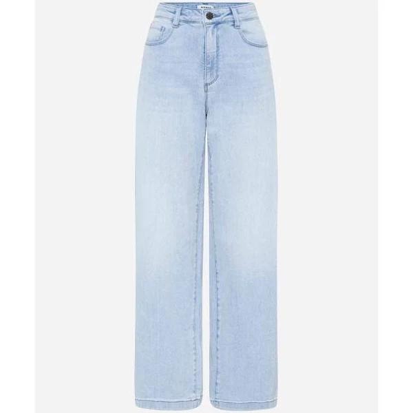 Marcs Maya Wide Leg Jean in Iguana Blue 32