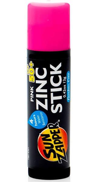 Sun Zapper SPF 50+ Zinc Stick Sunscreen 12 g, Blue