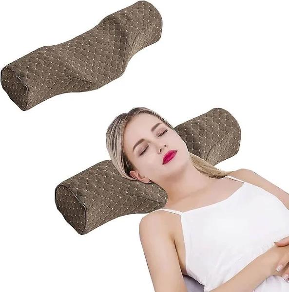 Ersam Cervical Neck Pillow For Sleeping , Memory Foam Neck Roll Pillow For Stiff Neck Pain Relief, Neck Support Pillow