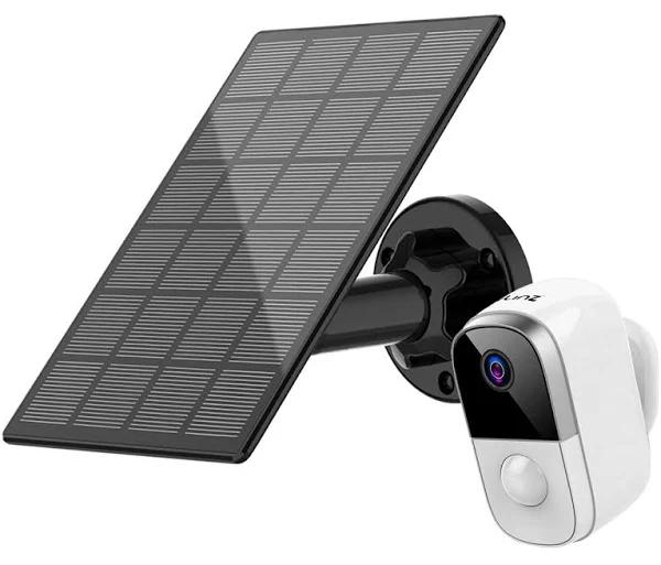 Elinz Wireless IP Camera 1080P Wifi Security CCTV Wire-free Battery Waterproof Solar Panel - AfterPay & zipPay Available