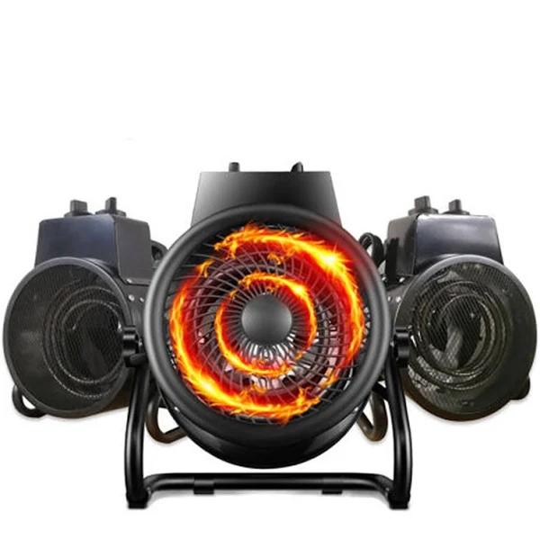 Electric Portable Industrial Fan Heater Fast Heating Warm Air Blower - 2000W To 3000w