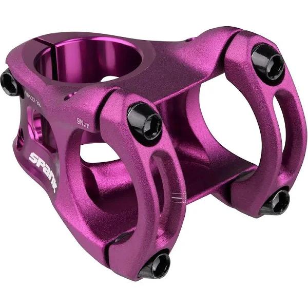 Spank Split Stem 43mm Purple