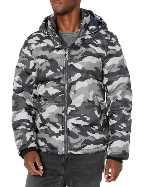 Tommy Hilfiger Men's Hooded Puffer Jacket