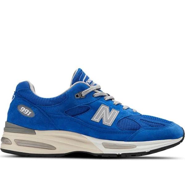 New Balance Made in UK 991v2 Brights Revival Unisex Size 9 - Dazzling Blue With Silver and Alloy| AfterPay Available