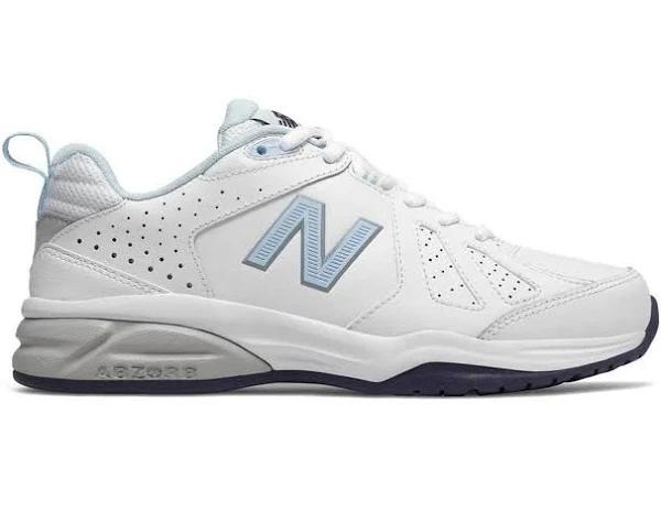 New Balance Womens 624v5 (D), 9 / White