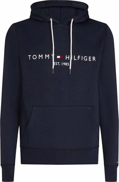 Tommy Hilfiger Logo Hoodie Navy