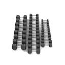 1-25KG Rubber Hex Dumbbell Set