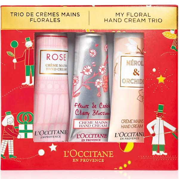 L'Occitane Hand Cream Trio Floral