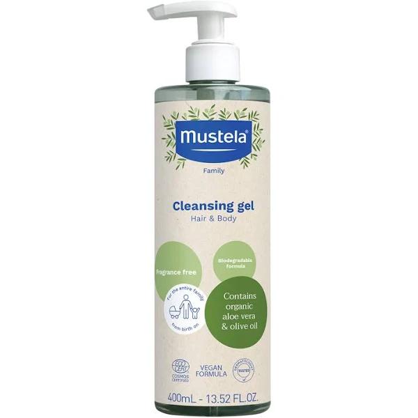 Mustela, BABY-CHILD Cleansing Gel, Fragrance Free , 13.52 fl oz (400 ml)