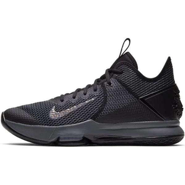 Nike LeBron Witness 4 'Black' Mens Sneakers - Size 12.0