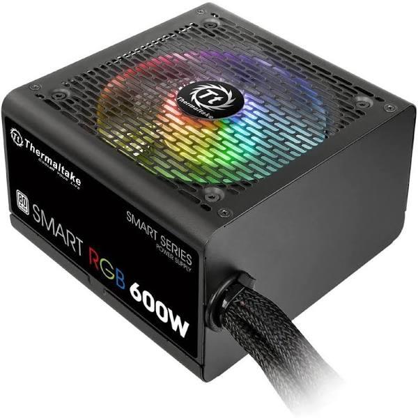 Thermaltake Smart RGB 600W 80 Plus Power Supply Ps-spr-0600nhsawa-1