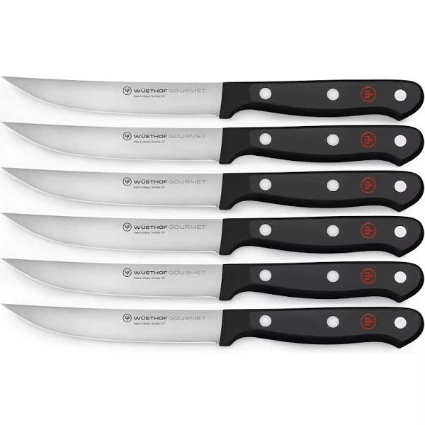 Wusthof Gourmet 6 Piece Steak Knife Set