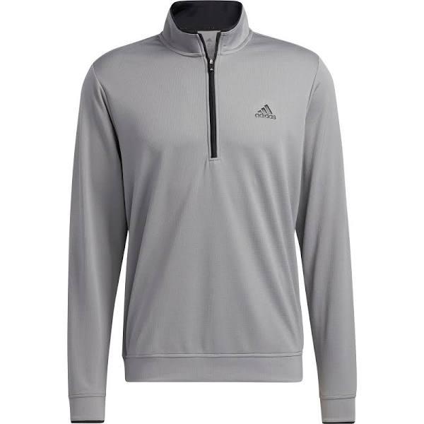 Adidas Quarter-Zip Pullover - Grey Three/Black