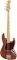 Fender Player Plus Jazz Bass Maple Fingerboard - Aged Candy Apple Red